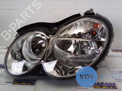 Used Left headlight MERCEDES-BENZ CLK (C209) CLK 220 CDI (209.308) (150 hp) 25975020