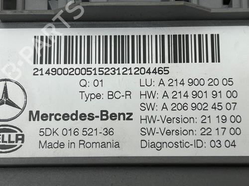 Electronic module MERCEDES-BENZ C-CLASS T-MODEL (S206) C 200 d (206.203) | BP38823034M83 - Image 6