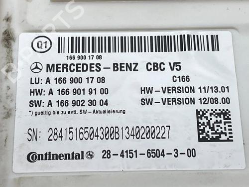 Electronic module MERCEDES-BENZ GL-CLASS (X166) GL 350 CDI / BlueTec 4-matic (166.823, 166.824) | BP38828623M83 - Image 3