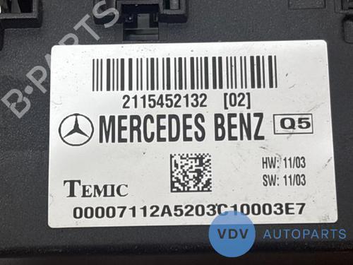 Elektronisk modul MERCEDES-BENZ E-CLASS (W211) E 200 CDI (211.004) | BP26676999M83 