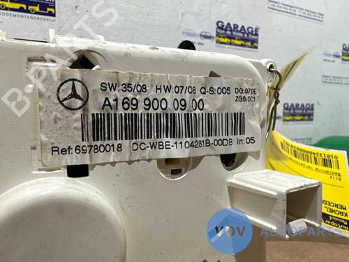 Climate control MERCEDES-BENZ A-CLASS (W169) A 150 (169.031, 169.331) | BP25948651I5 