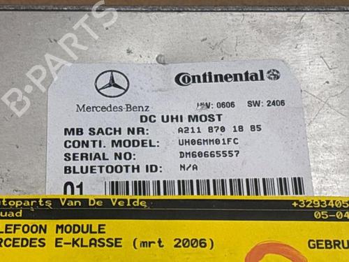 Electronic module MERCEDES-BENZ E-CLASS (W211) E 200 CDI (211.004) | BP38851718M83 - Image 4