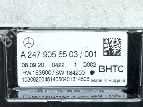 Climate control MERCEDES-BENZ A-CLASS Saloon (V177) A 180 d (177.103) | BP38821675I5 - Image 3
