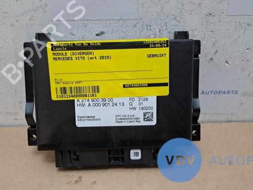 Used Control unit MERCEDES-BENZ VITO Van (W447) 119 CDI / BlueTEC (447.601, 447.603, 447.605) (190 hp) 25965557