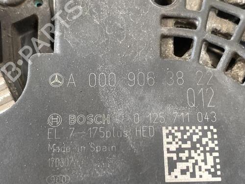 Alternator MERCEDES-BENZ A-CLASS (W176) A 180 (176.042) | BP38852107M7 - Image 4