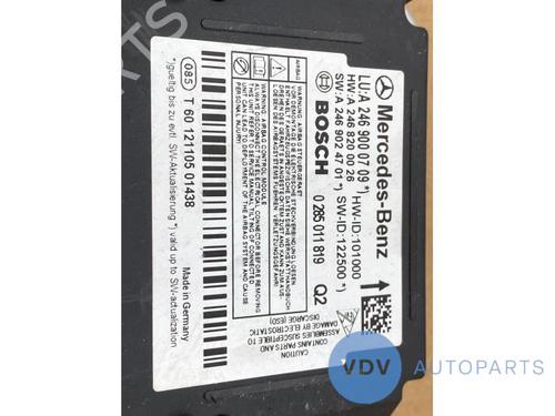 ECU airbags MERCEDES-BENZ B-CLASS Sports Tourer (W246, W242) B 220 4-matic (246.247) | BP25946083M53 
