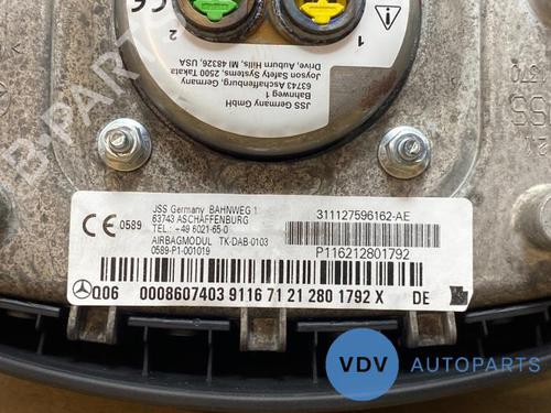 Førerens kollisjonspute MERCEDES-BENZ A-CLASS (W169) A 180 CDI (169.007, 169.307) | BP25952433C9 
