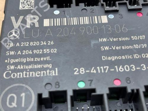 Electronic module MERCEDES-BENZ C-CLASS (W204) C 200 Kompressor (204.041) | BP38824514M83 - Image 3