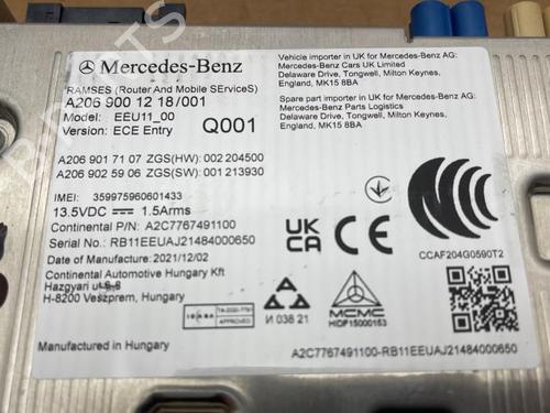 Electronic module MERCEDES-BENZ C-CLASS (W206) C 180 (206.041) | BP38832808M83 - Image 3