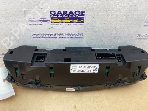 Climate control MERCEDES-BENZ E-CLASS (W211) E 200 CDI (211.004) | BP38850325I5 - Image 2