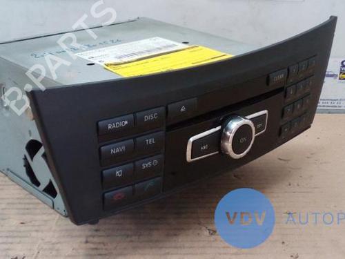 Used Radio MERCEDES-BENZ C-CLASS (W204) C 220 CDI (204.002) (170 hp) 25942779