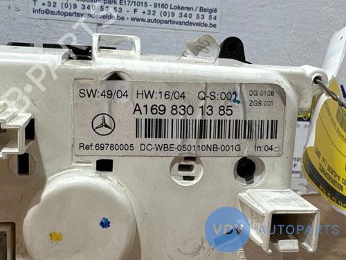 Climate control MERCEDES-BENZ A-CLASS (W169) A 150 (169.031, 169.331) | BP25948646I5 