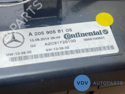 Climate control MERCEDES-BENZ C-CLASS T-Model (S205) C 220 BlueTEC / d (205.204) | BP29466269I5 