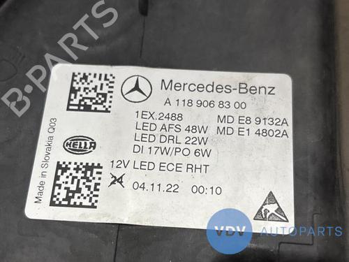 Left headlight MERCEDES-BENZ CLA Shooting Brake (X118) CLA 200 d (118.612) | BP29520281C28 
