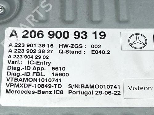 Electronic module MERCEDES-BENZ C-CLASS (W206) C 180 (206.041) | BP38822055M83 - Image 3