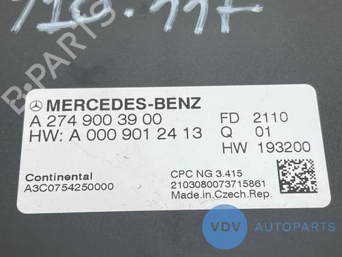 Control unit MERCEDES-BENZ VITO Van (W447) 119 CDI / BlueTEC (447.601, 447.603, 447.605) | BP25975454M11