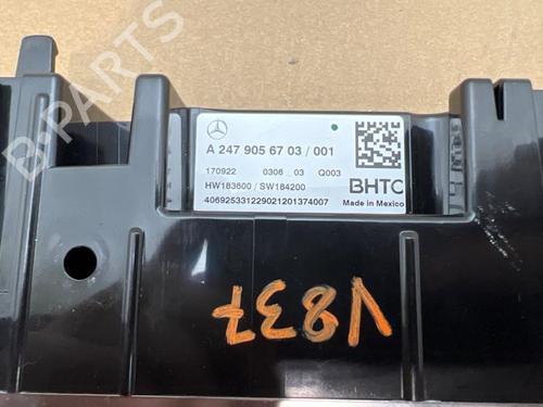 Climate control MERCEDES-BENZ A-CLASS Saloon (V177) A 180 d (177.103) | BP38825635I5 - Image 2