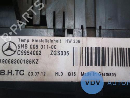 Climate control MERCEDES-BENZ SPRINTER 3,5-t Van (B906) 313 CDI (906.631, 906.633, 906.635, 906.637) | BP25950538I5 