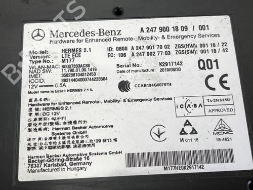 Electronic module MERCEDES-BENZ A-CLASS (W177) A 160 (177.082) | BP38829219M83 - Image 3