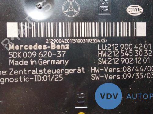 Electronic module MERCEDES-BENZ E-CLASS T-Model (S212) E 350 CDI 4-matic (212.289) | BP25943699M83 