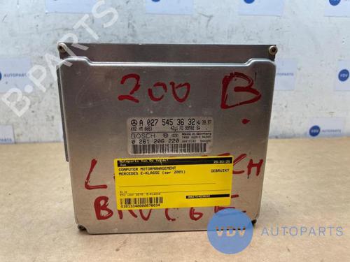 Engine control unit (ECU) MERCEDES-BENZ E-CLASS (W210) E 200 Kompressor (210.048) | BP25974967M57 