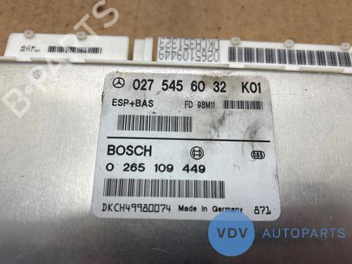 Electronic module MERCEDES-BENZ A-CLASS (W168) A 140 (168.031, 168.131) | BP25972780M83 