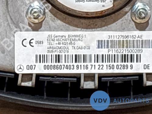 Førerens kollisjonspute MERCEDES-BENZ A-CLASS (W169) A 180 CDI (169.007, 169.307) | BP27373774C9 