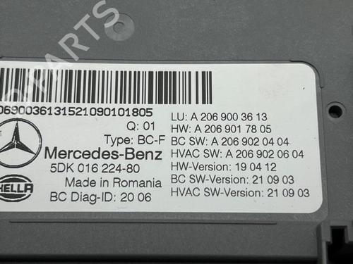 Electronic module MERCEDES-BENZ C-CLASS (W206) C 180 (206.041) | BP38819373M83 - Image 3