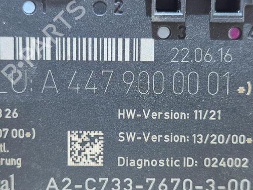 Electronic module MERCEDES-BENZ VITO Van (W447) 111 CDI (447.601, 447.603, 447.605) | BP39060398M83 - Image 3