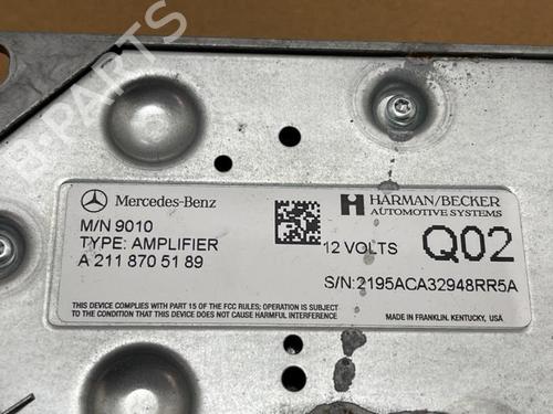 Electronic module MERCEDES-BENZ E-CLASS (W211) E 280 (211.054) | BP38840352M83 - Image 2