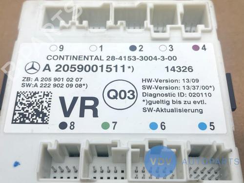 Electronic module MERCEDES-BENZ C-CLASS (W205) C 200 BlueTEC / d (205.037) | BP29466284M83 