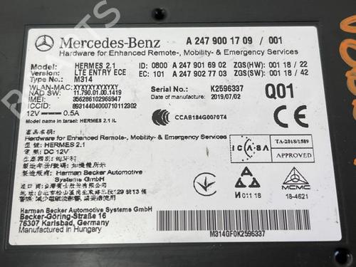 Electronic module MERCEDES-BENZ VITO Van (W447) 114 CDI (447.601, 447.603, 447.605) | BP38829236M83 - Image 3