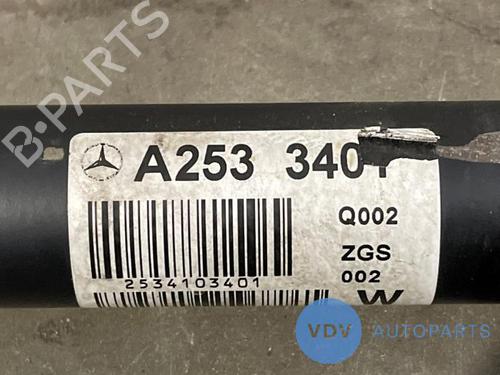 Driveshaft MERCEDES-BENZ GLC (X253) 250 d 4-matic (253.909) | BP25963143M37 