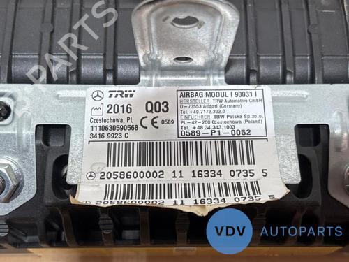 Passasjer kollisjonspute MERCEDES-BENZ C-CLASS T-Model (S205) C 220 BlueTEC / d (205.204) | BP27459469C10 