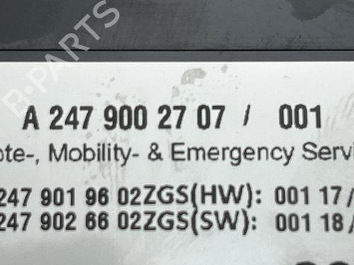 Electronic module MERCEDES-BENZ A-CLASS (W177) A 200 (177.087) | BP38822124M83 - Image 4