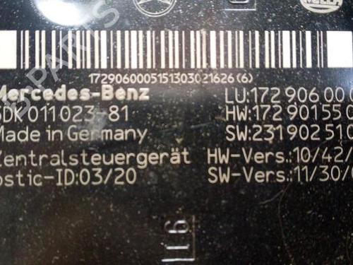 Electronic module MERCEDES-BENZ SLK (R172) 200 (172.448) | BP38855231M83 - Image 3