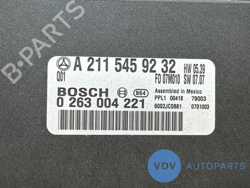 Electronic module MERCEDES-BENZ E-CLASS (W211) E 200 CDI (211.004) | BP25949458M83 