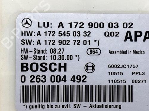 Control unit MERCEDES-BENZ SLK (R172) 200 (172.448) | BP38826630M11 - Image 3