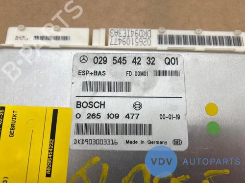 Electronic module MERCEDES-BENZ A-CLASS (W168) A 190 (168.032, 168.132) | BP25972875M83 