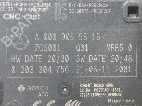Electronic sensor MERCEDES-BENZ C-CLASS (W206) C 180 (206.041) | BP38825902M84 - Image 3