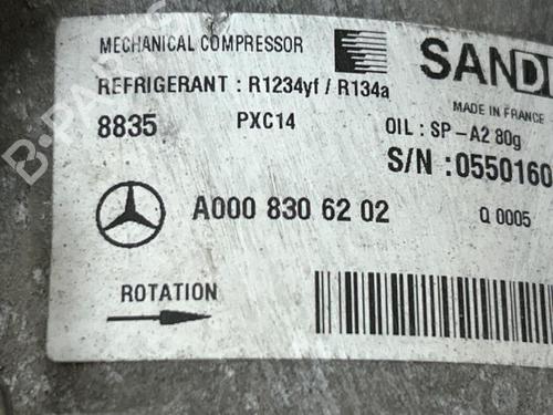 AC compressor MERCEDES-BENZ A-CLASS (W177) A 180 d (177.003) | BP38821135M34 - Image 3