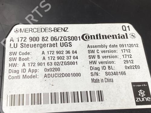 Control unit MERCEDES-BENZ A-CLASS (W176) A 180 CDI / d (176.012) | BP38847519M11 - Image 3