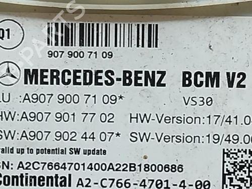 Electronic module MERCEDES-BENZ SPRINTER 3,5-t Van (B907, B910) 315 CDI (910.631, 910.633) | BP38818283M83 - Image 3