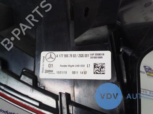 Right taillight MERCEDES-BENZ A-CLASS (W177) A 200 4-matic (177.088) | BP25940589C35 