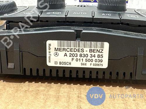 Climate control MERCEDES-BENZ C-CLASS (W203) C 200 CDI (203.007) | BP25948617I5 