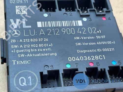 Electronic module MERCEDES-BENZ E-CLASS (W212) E 200 CDI / BlueTEC (212.005, 212.006) | BP28017135M83 