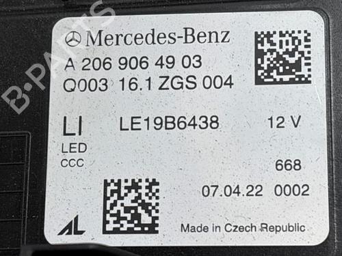 Left headlight MERCEDES-BENZ C-CLASS (W206) C 180 (206.041) | BP38832262C28 - Image 5