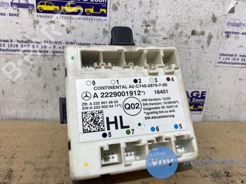 Used Electronic module MERCEDES-BENZ S-CLASS (W222, V222, X222) S 320 (222.162) (272 hp) 25953454