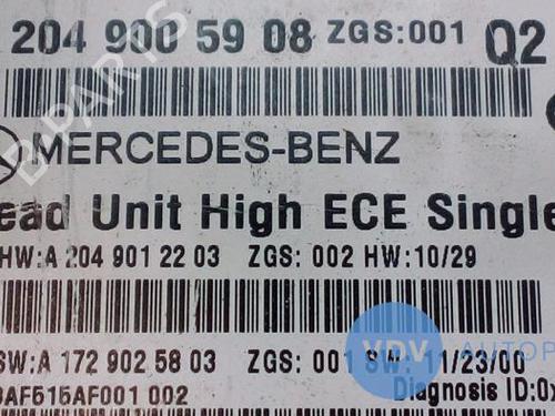 Radio MERCEDES-BENZ C-CLASS (W204) C 63 AMG (204.077) | BP25942832E6 