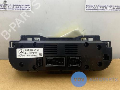 Climate control MERCEDES-BENZ C-CLASS (W204) C 200 CDI (204.001) | BP25956040I5 